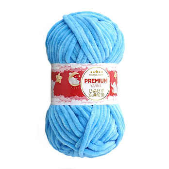 Пряжа Premium Yarn Baby Love 50 г, 60 м, Блакитна 326 (YAR-052324)