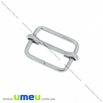 Перетяжка металева для рюкзака, Срібло, 20 мм (SEW-020939)