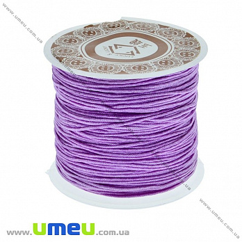 Нейлоновий шнур, 1 мм, Бузковий(LEN-003379)