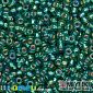 Бісер японський Miyuki круглий RR 11/0 №1017, Зелений АВ (BIS-045662)