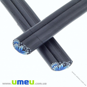 Паличка FIMO Крило метелика синє, 50 мм (DIF-015539)