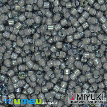 Бісер японський Miyuki Delica 11/0 DB1793, Сірий АВ (BIS-045415)