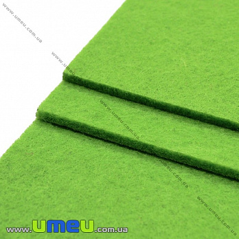Фетр 3 мм, 10х15 см, 324 Зелений (FLT-019342)
