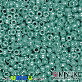 Бісер японський Miyuki круглий RR 11/0 №435, Бірюзовий (BIS-036684)