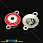 /p20272-konnektor-metallicheskiy-obereg-18x12-mm-krasniy-svetloe-serebro/