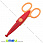 /p21191-nozhnici-figurnie-plastikovie-13-cm/