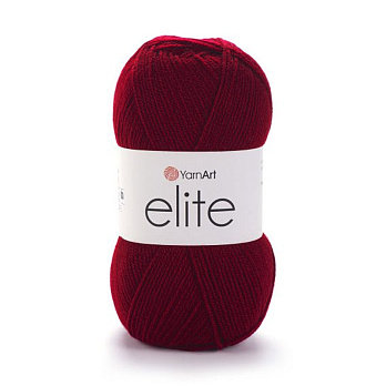 Пряжа YarnArt Elite 100 г, 300 м, Бордова 43 (YAR-023271)