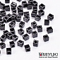Бісер японський Miyuki Cubes SB3-401, 3 мм, Чорний (BIS-051228)