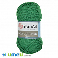 Пряжа YarnArt Eco-cotton XL 200 г, 220 м, Зелена 767 (YAR-038374)