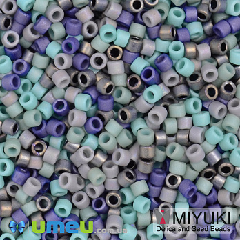 Бісер японський Miyuki Delica 11/0 DBmix36, Різнокольоровий (BIS-049693)