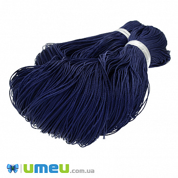 Поліестеровий шнур кручений, 1 мм, Синій(LEN-047438)