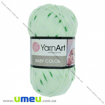 Пряжа YarnArt Baby Color 50 г, 150 м, М'ятна 270 (YAR-025286)