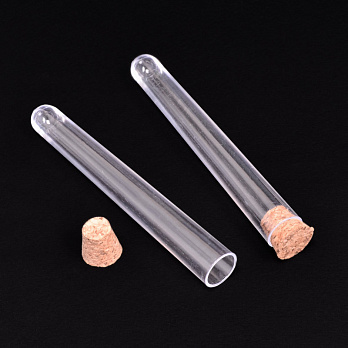 Колба пластикова для зберігання, 10,5х1,4 см (INS-051115)