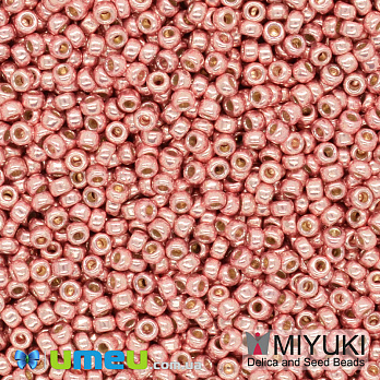 Бісер японський Miyuki круглий RR 11/0 №4209 Duracoat Galvanized, Рожевий (BIS-043334)