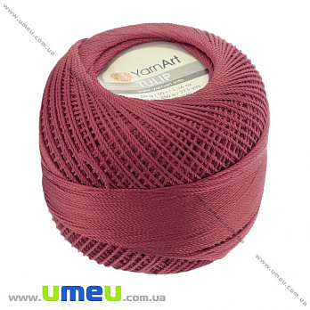 Пряжа YarnArt Tulip 50 г, 250 м, Бордова 468 (YAR-029505)