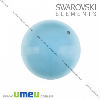 [Архів] Намистина Swarovski 5810 Turquoise, 10 мм, Перламутрова (BUS-009880)