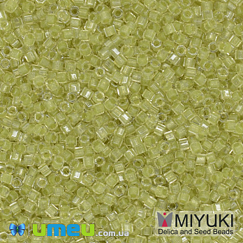 Бісер японський Miyuki Delica Cut 11/0 DBC0910, Жовтий (BIS-040112)