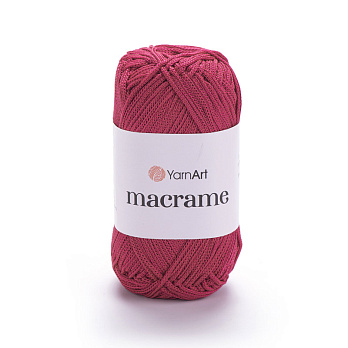 Шнур Macrame YarnArt 90 г, 130 м, Малиновый 143 (YAR-038447)