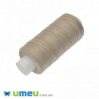 Нитка поліестерова KIWI №40/2, col.354, Бежева, 366 м (MUL-046778)