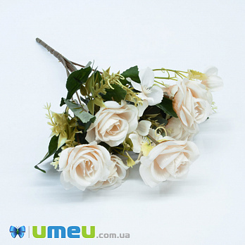Букет роз, 32 см, Кремовый (DIF-044847)