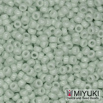 Бісер японський Miyuki круглий RR 8/0 №3318, М'ятний світлий (BIS-045990)