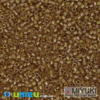Бісер японський Miyuki Delica 11/0 DB065, Коричневий світлий (BIS-039781)