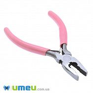 Інструмент Плоскогубці з кусачками, Рожевий, 12 см (INS-048685)