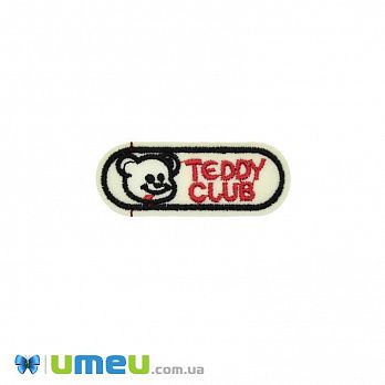 Термоаплікація TEDDY CLUB, 6х2,3 см, Бежева (APL-047694)