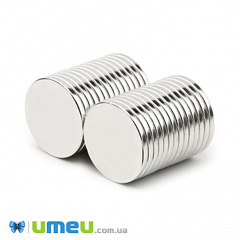 Магніт неодимовий для брошок Круглий, 20х1,3 мм (OSN-039342)