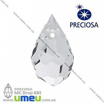 [Архів] Підвіска Preciosa 681 Crystal, 12х20 мм, Крапля (POD-005461)