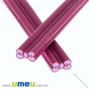 Паличка FIMO Бантик малиновий, 50 мм (DIF-015543)