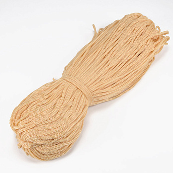 Шнур для макраме, 3,5 мм, Экрю, Полипропилен (LEN-062811)