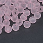 Намистини для сумок ОПТ, Акрилові матові, Круглі, 8 мм, Рожеві світлі (BUS-059787)