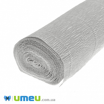 Гофрований папір Італія, Сіра світла 20Е7, 180 г, 50х50 см (DIF-041931)