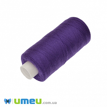 Нитка поліестерова KIWI №40/2, col.198, Фіолетова, 366 м (MUL-046732)