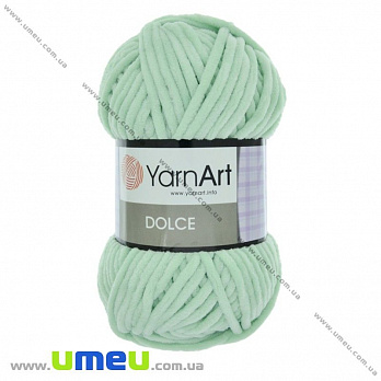Пряжа YarnArt Dolce 100 г, 120 м, М'ятна 753 (YAR-029682)