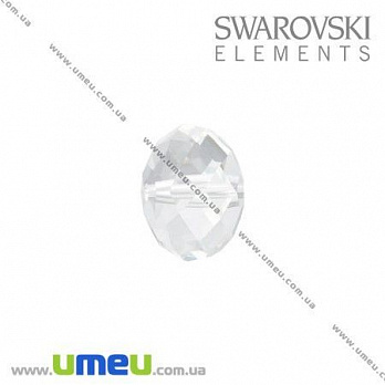 [Архів] Намистина Swarovski 5040 Crystal, 6х4 мм, Рондель (BUS-005387)