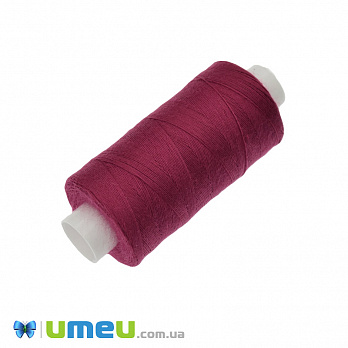 Нитка поліестерова KIWI №40/2, col.117, Малинова темна, 366 м (MUL-046692)