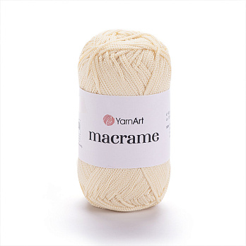 Шнур Macrame YarnArt 90 г, 130 м, Кремовий 165 (YAR-063065)