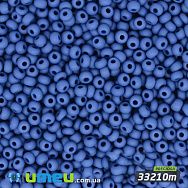 Бісер чеський 11/0, №33210m, Джинс, Матовий натуральний (BIS-044463)