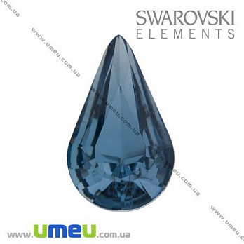 [Архів] Кабашон Swarovski 4328 Denim Blue, 13х8 мм (KAB-005605)