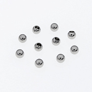 Заглушки торцеві з нержавіючої сталі, 3 мм, Темне срібло (STL-055918)