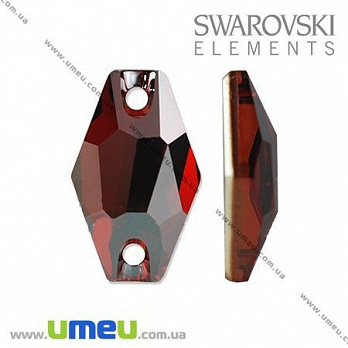 [Архів] пришивний елемент Swarovski 3261 Red Magma, 18х11 мм (KAB-005530)