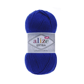 Пряжа Alize Extra 100 г, 220 м, Синяя 141 (YAR-056291)