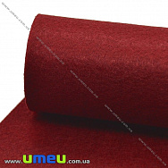 Фетр 1 мм, 30х30 см, 102 Бордовий (FLT-011214)