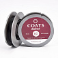 Нитка для бісеру COATS Dabond 80, Чорна, 75 м (MUL-060560)