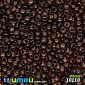 Бісер чеський №113/10110, Коричневий, Прозорий, 10/0 (BIS-005754)
