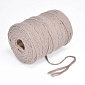 Шнур для макраме хлопковый, 2-3 мм, Капучино (LEN-063002)