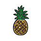Термоаплікація з паєтками Ананас, 7,5х3,5 см (APL-055020)