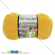 Пряжа YarnArt Super Merino 100 г, 280 м, Помаранчева 779 (YAR-025434)